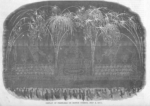 Display fireworks boston - of,